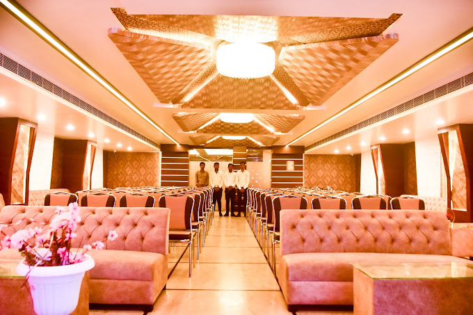 Hotel The Park View Prayagraj [Beautifully Designed Banquet Hall Front View At The Park View, Perfect For Weddings And Gatherings.]