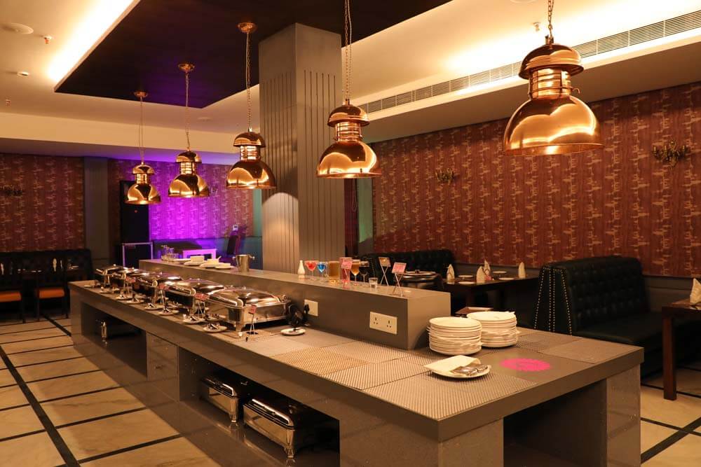 Natraj  Hotel, Rishikesh Rishikesh [Elegant Dining Table Setup In The Restaurant]