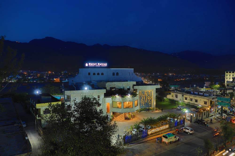 Natraj  Hotel, Rishikesh Rishikesh [Full Exterior View Of The Hotel At Night]