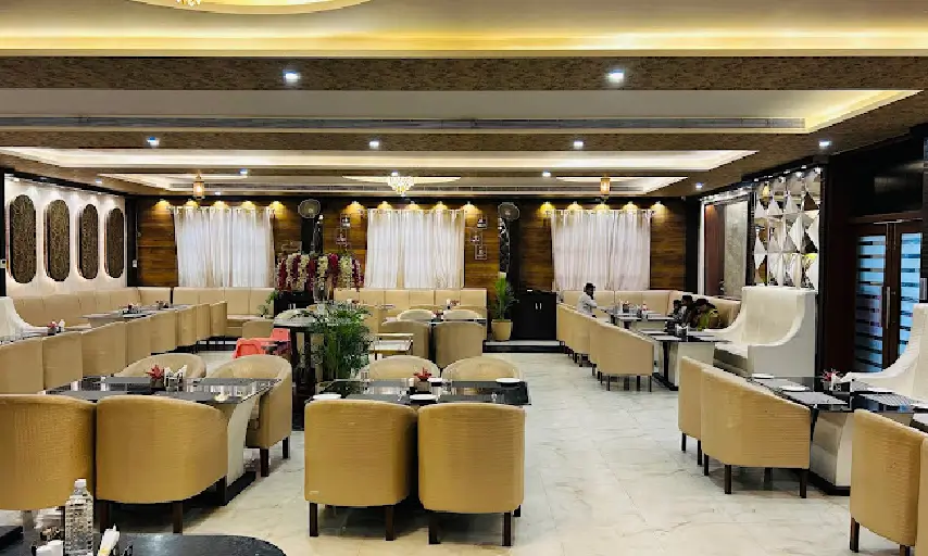 Royal Heritage Hotel And Resort Ayodhya [Elegant Restaurant Interiors At Royal Heritage Hotel Ayodhya]