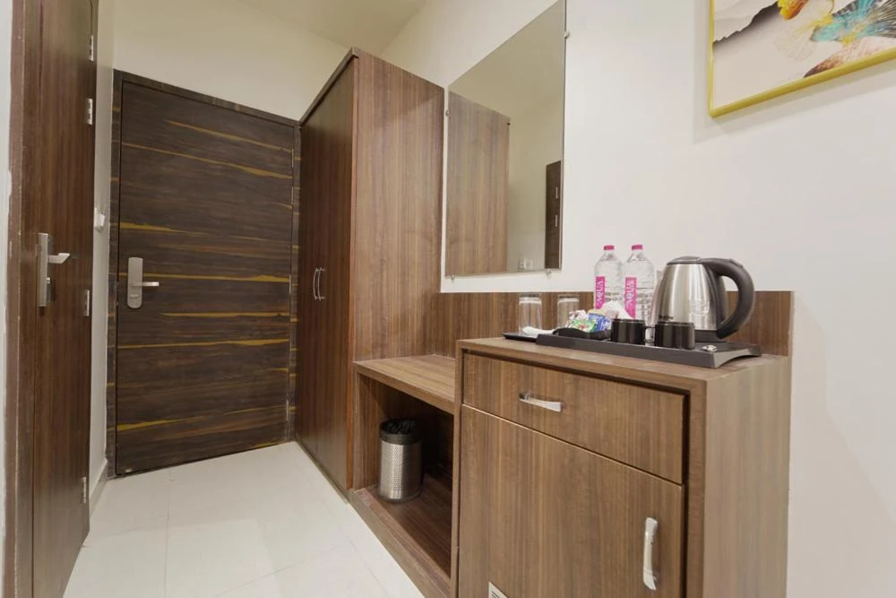 Hotel Kingston Buffet Restaurant, Ayodhya Ayodhya [View Of Entrance Door From Inside]